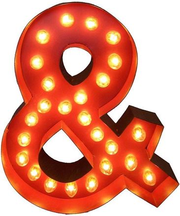 Picture of Lighted "&" Sign