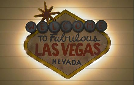 Picture of Lighted Las Vegas Sign