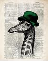 Picture of Hipster Giraffe