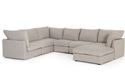 Picture of Paul 6 Piece Sectional with Ottoman 