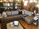 Picture of American Leather Olson Sectional - Queen Gel Comfort Sleeper 